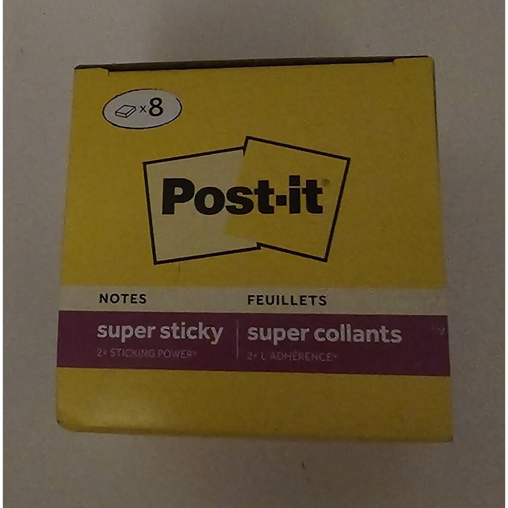 Post-it Notes Super Sticky Notes - Teacher Pack Various Colors NEW - Picture 6 of 8